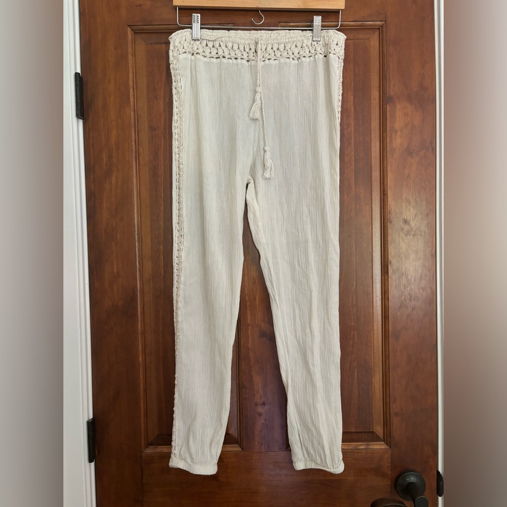 Volcom Off White Beach Pants